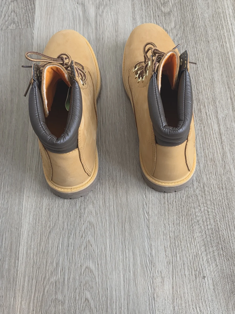 Timberland Wome,s Wheat Premium Nubuck Work Boots